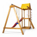 Детский спортивный игровой комплекс Baby Sport SB Babyland №18 Натуральное дерево 310х180х240 см (Babyland-18)