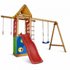 Детский спортивный игровой комплекс Baby Sport SB Babyland №25 Эко Разноцветный 310х180х240 см (Babyland-25)