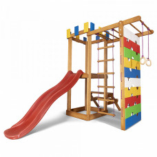 Детский спортивный игровой комплекс Baby Sport SB Babyland №26 Эко Разноцветный 236х75х210 см (Babyland-26)
