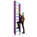 Шведская стенка для дома Baby Sport SB Дерево 240х80 см до 120 кг Фиолетовый (0-240 (purple))