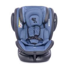 Автокресло Lorell Kids Aviator-1 с системой Isofix 0-36 кг поворотное сидение 360 градусов Синий (10071302168-LR)