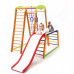 Детский спортивный игровой комплекс Baby Sport SB Кроха №2 Дерево Разноцветный 130х130х150 см (Plus 1-1)