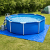 Тент Welltex-Vaplant 3×4 м, подстилка для бассейнов и грузов, 60 г/м² (IND-tent-60-3x4)