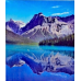 Алмазная мозаика "Горное Озеро с Отражением" 40×50 см (DP-1626385517)