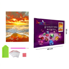 Алмазная мозаика "Огненные Волны" 30 × 40 см (DP-2138794302)