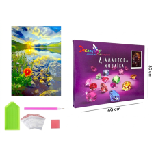 Алмазная мозаика "Беззаботный рассвет" 30×40 см (DP-264069339)