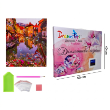 Алмазная мозаика "Идиллия на Канале" 40 × 50 см (DP-34340023)