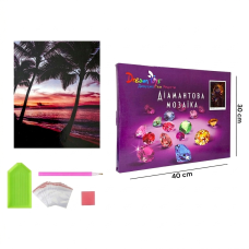 Алмазная мозаика "Райский Закат" 30 × 40 см (DP-1815084783)