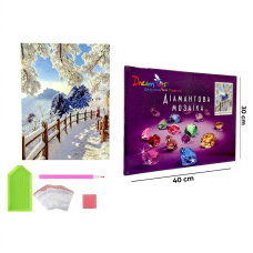 Алмазная мозаика "Снежная Красота" 30 × 40 см (DP-1664298028)