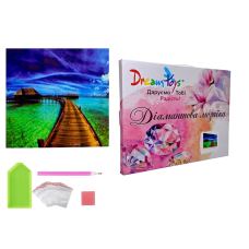 Алмазная мозаика "Бирюзовая лагуна" 40×50 см (DP-782748448)