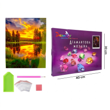 Алмазная мозаика "Тишина Природы" 30 × 40 см (DP-380380222)