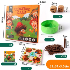 Детская настольная игра “Веселый Ёжик” XM-080 (DP-1513873411) Детская настольная игра “Веселый Ёжик” XM-080 (DP-1513873411)