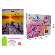 Алмазная мозаика "Мост До Заката" 40 × 50 см (DP-1194504412)