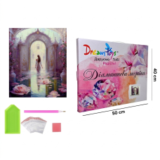 Алмазная мозаика "Цветочная Нимфа" 40 × 50 см (DP-903849726)