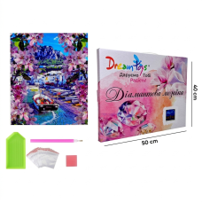 Алмазная мозаика "Прогулка по Капри" 40 × 50 см (DP-1370698093)