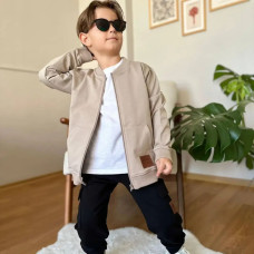 Спортивный костюм для мальчика Koçak, Бежевый, рост 122 см (2341022642-KID)