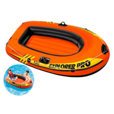 Надувная лодка Intex 58355 “Explorer Pro 100” 160 × 94 × 29 см — компактная лодка для активного отдыха (IND-58355)