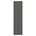 Вертикальный радиатор NAVI THERMO Ellipse Double-1 480х1800-8 Anticor черный муар 17-22 м² (02-245033-4818-NV)