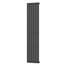 Вертикальный радиатор NAVI THERMO Largo-1 452х1800-6 Anticor черный муар 8–10 м² (02-244062-4518-NV)