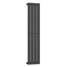 Вертикальный радиатор NAVI THERMO Largo-2 300х1200-4 Anticor черный муар 4-5 м² (02-244062-3012-NV)