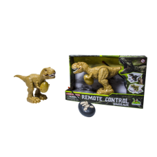 Динозавр на радиоуправлении интерактивный Yufeng Toys RS058А 27.5х15 см Коричневый (DP-1904261993)