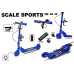Самокат двухколесный Scale Sports SS-13-i с ручным тормозом 50 кг Синий (DP-1411298538)