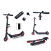 Самокат двухколесный Scale Sports SS-14-i с ручным тормозом 80 кг черный (DP-236043674)