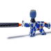 Автомат на орбизах Yufeng Toys 777-23Y с неоновыми пулями светятся в темноте (DP-1353881457)