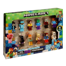 Фигурки героев Minecraft 22619 12 фигурок (DP-429312236)