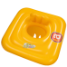 Надувной плотик трехкамерный 1-2 года Bestway Swim Safe 76x76см желтый (IND-32050)