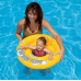 Надувной плотик детский от 1-2 лет Мой Детский поплавок Intex 59574 67см желтый (IND-59574)