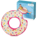 Надувной круг для плавания от 9 лет Надкушенный Пончик Intex 94см розовый (IND-56265) Надувной круг для плавания от 9 лет Надкушенный Пончик Intex 94см розовый (IND-56265)