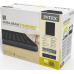 Надувной матрас с подголовником и электронасосом Intex 203x152x25 см Pillow Rest Classic Bed (IND-64150)