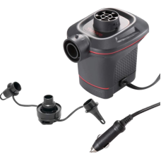 Электрический насос Intex со сдувом 12В, 650 л/мин для авто 3 насадки (IND-66636)