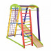 Детский спортивный игровой комплекс Baby Sport SB Кроха мини Дерево Разноцветный 132х85х150 см (1 мини)