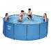 Каркасный бассейн Bestway 15428 Steel Pro Max — идеальный выбор для семейного отдыха, 366×133 см, круглый, 11174 л (IND-15428)