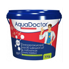 Шоковий хлор у таблетках 300г AquaDoctor для басейну 20гx15шт (IND-C60T-03) Шоковий хлор у таблетках 300г AquaDoctor для басейну 20гx15шт (IND-C60T-03)