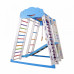 Детский спортивный игровой комплекс Baby Sport SB Акварелька Разноцветный 132х124х150 см (Sky Plus 1)