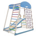 Детский спортивный комплекс Baby Sport SB SportWood Sky Plus 1 для дома 132х130х85 см Разноцветный (SportWood Sky Plus 1)