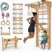 Спортивный уголок SportBaby Lux 3-220 с брусьями и навесным оборудованием (SB-4214)