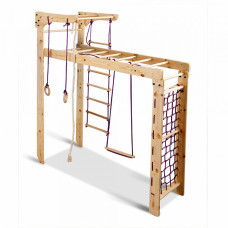 Детский спортивный игровой комплекс Baby Sport SB Трансформер Дерево 220х80 см (Трансформер)