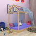 Кровать-домик SportBaby лак 80х190 см (SB-3900)
