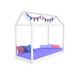 Кровать-домик SportBaby белая 80х190 см (SB-3901)