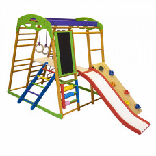 Детский спортивный игровой комплекс Baby Sport SB Карамелька Бук 132х124х130 см (Plus 5)