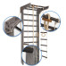 Детский спортивный уголок Baby Sport SB Kinder Loft Сосна 220х80х70 см Серый (3-240) 
