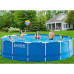 Каркасный бассейн Intex 28242-1 Metal Frame Pool 457×122 см – с лестницей, подстилкой и тентом, без насос-фильтра (IND-28242-1 New) Каркасный бассейн Intex 28242-1 Metal Frame Pool 457×122 см – с лестницей, подстилкой и тентом, без насос-фильтра (IND-28242-1 New)