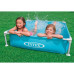 Детский каркасный бассейн Intex MINI Frame Pool 122×122×30 см квадратный (IND-57173)