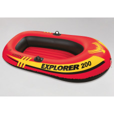 Надувний човен Intex Explorer Pro 200 — компактний човен для дорослих і підлітків (IND-58356)