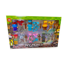 Фигурки героев Minecraft 25004 (DP-223669182)