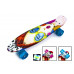 Детский пенни борд Space Sport "Cool Girl" ABEC-9 пластиковый Разноцветный 55х15 см (DP-716693028)